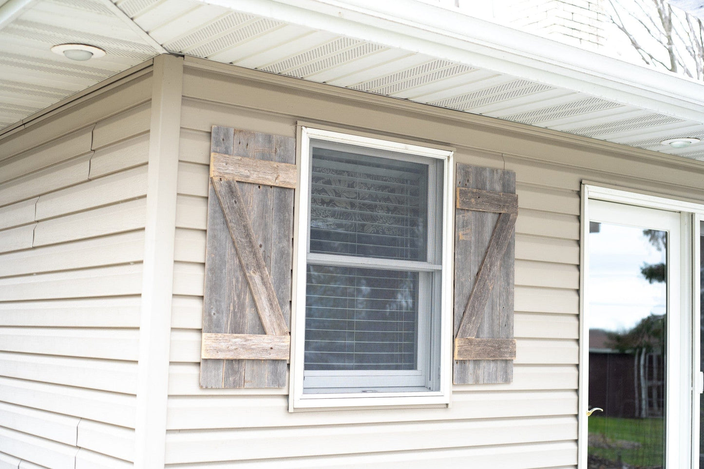 Set of Two 36" X 14" Gray Solid Wood Wall Decor - Homeroots - Flyclothing LLC
