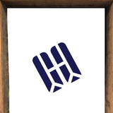 24" X 36" Gray Brown Rustic Solid Wood Hanging Or Tabletop Picture Frame - Homeroots - Flyclothing LLC