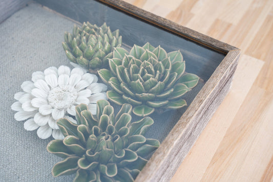 18" X 24" Rustic Weathered Grey Picture Frame With Hanger - Homeroots
