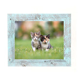 12 X 12 Rustic Blue Picture Frame - Homeroots