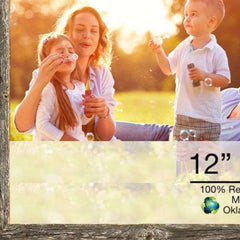 12X12 Natural Weathered Grey Picture Frame - Homeroots