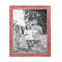 12X18  Rustic Red Picture Frame - Homeroots