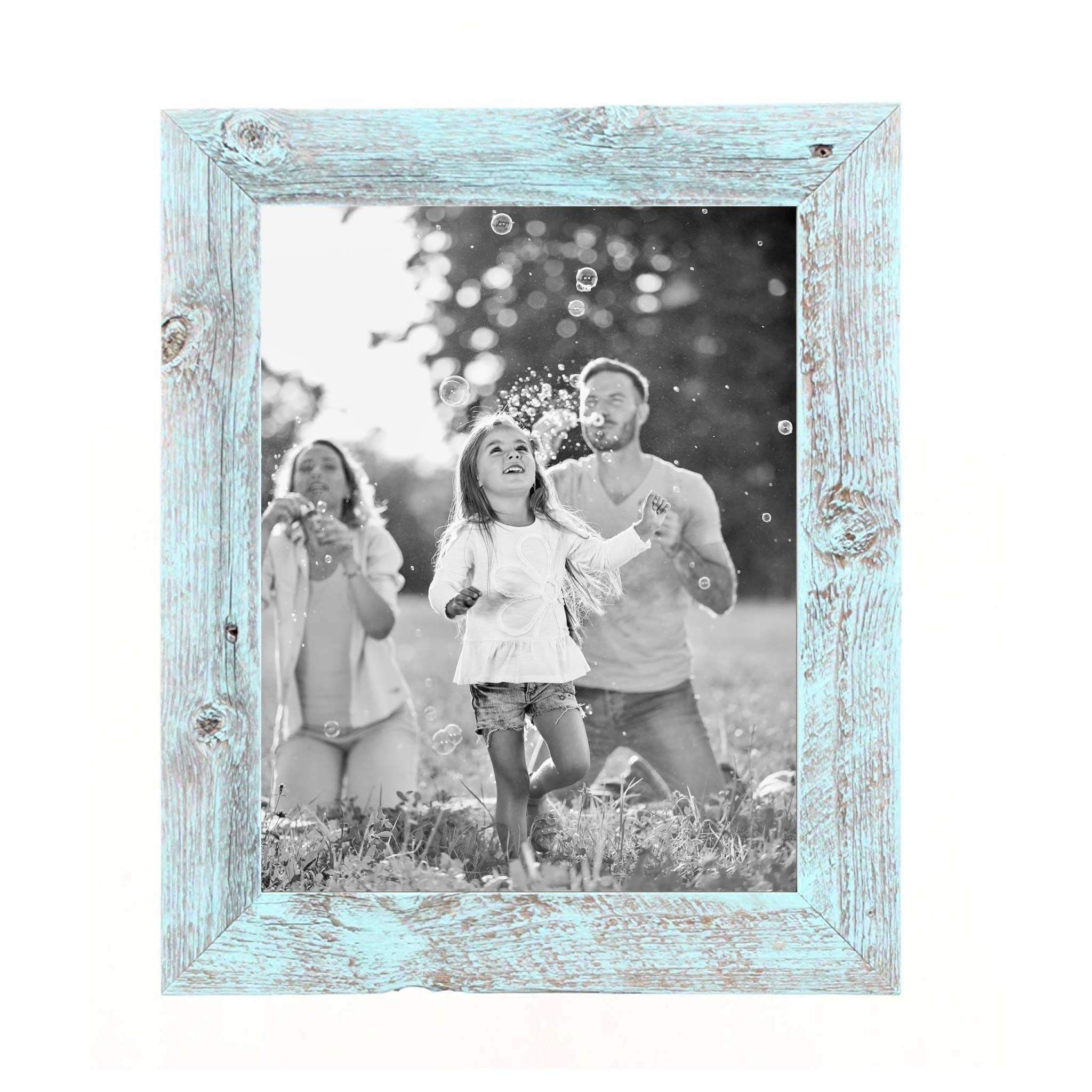 12X18 Rustic Blue Picture Frame - Homeroots - Flyclothing LLC