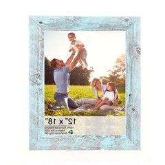 12X18  Rustic Blue Picture Frame - Homeroots