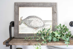 12X18 Natural Weathered Grey Picture Frame - Homeroots