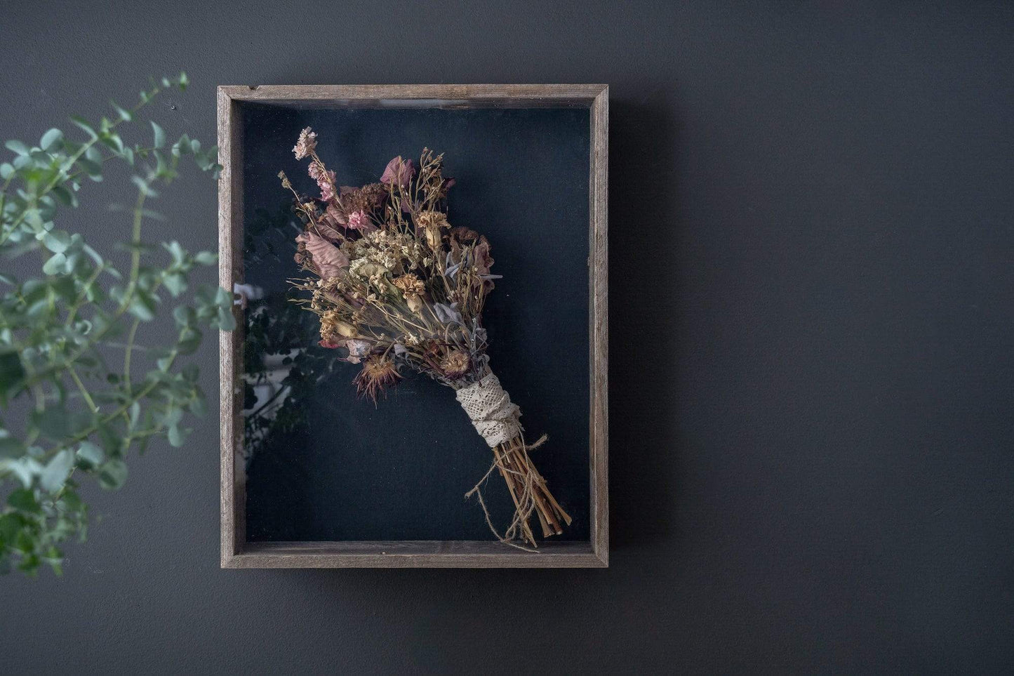 11X14 Rustic Weathered Grey Box Picture Frame With Hanger - Homeroots - Flyclothing LLC