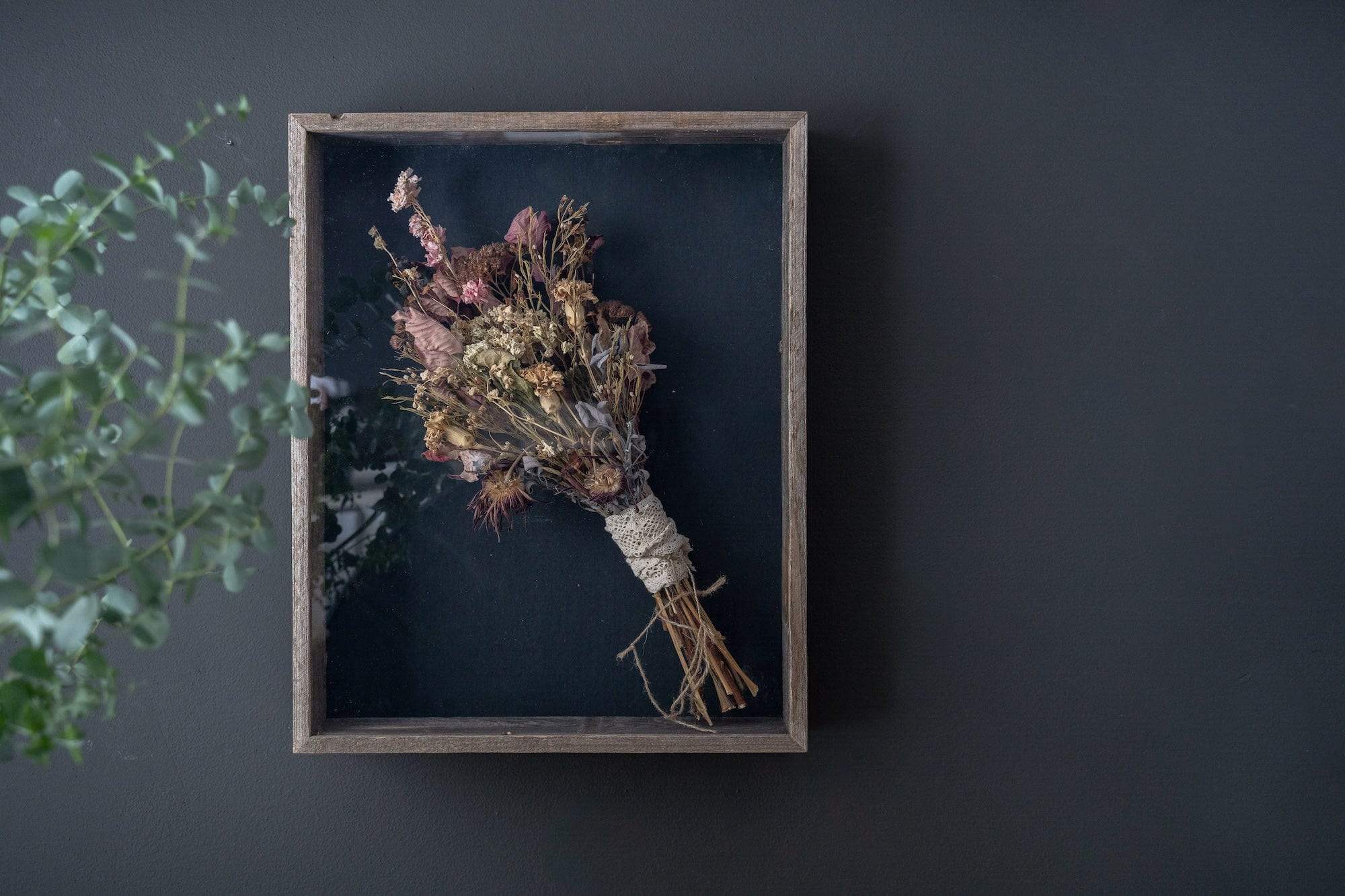 11X14 Rustic Weathered Grey Box Picture Frame With Hanger - Homeroots - Flyclothing LLC