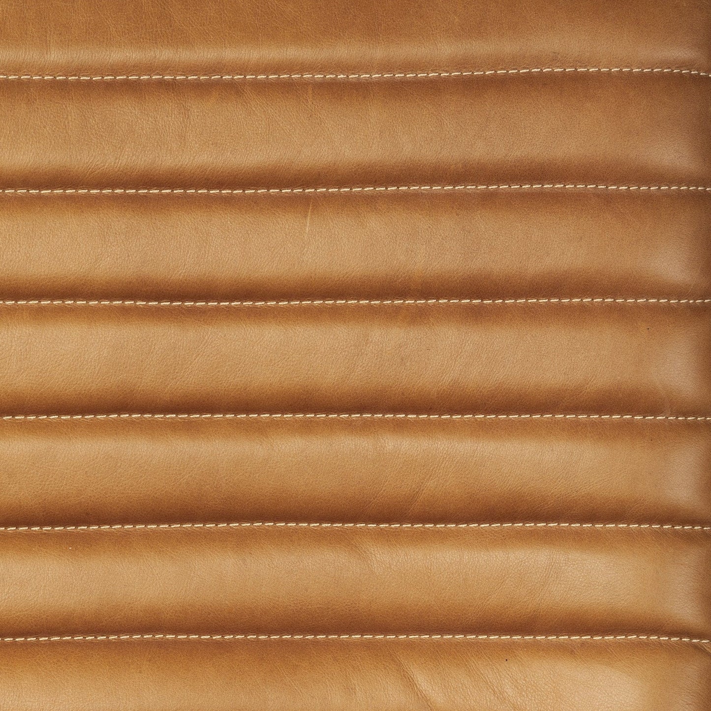 37" Tan And Black Faux Leather Tufted Lounge Chair - Homeroots - Flyclothing LLC
