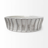 Large White Ceramic Bowl - Homeroots