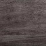60" Gray Rounded Solid Wood Pedestal Base Dining Table - Homeroots - Flyclothing LLC