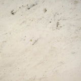 40" Off White And Black Rounded Marble And Metal Three Leg Base Dining Table - Homeroots - Flyclothing LLC