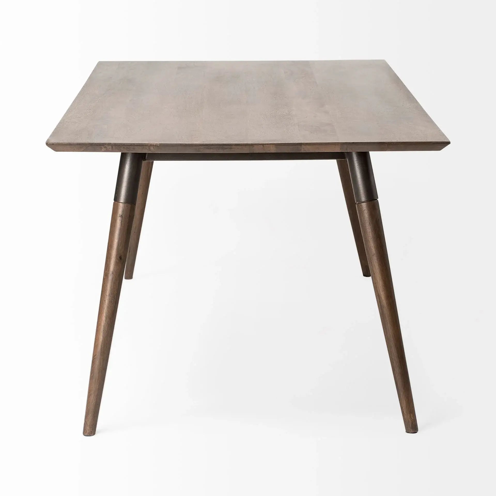 72" Dark Brown Solid Wood Dining Table - Homeroots - Flyclothing LLC