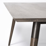 72" Dark Brown Solid Wood Dining Table - Homeroots - Flyclothing LLC