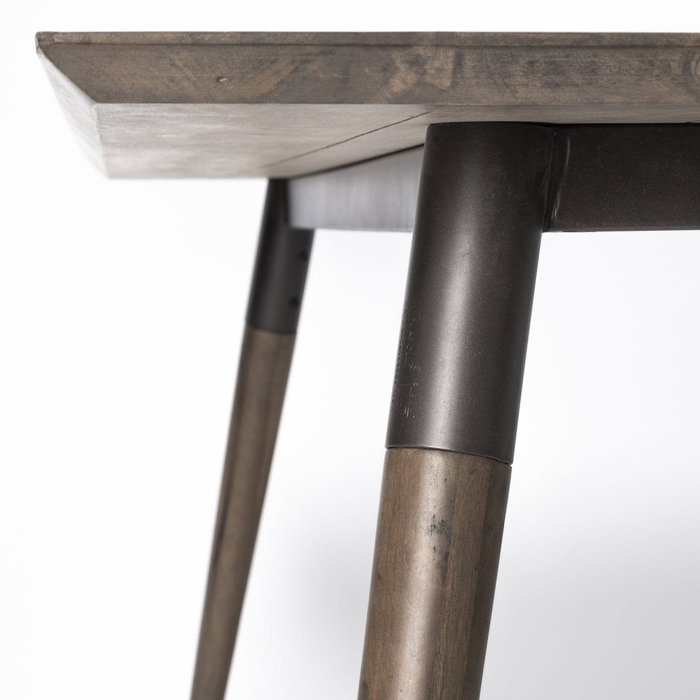 72" Dark Brown Solid Wood Dining Table - Homeroots - Flyclothing LLC