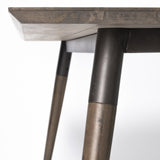 72" Dark Brown Solid Wood Dining Table - Homeroots - Flyclothing LLC