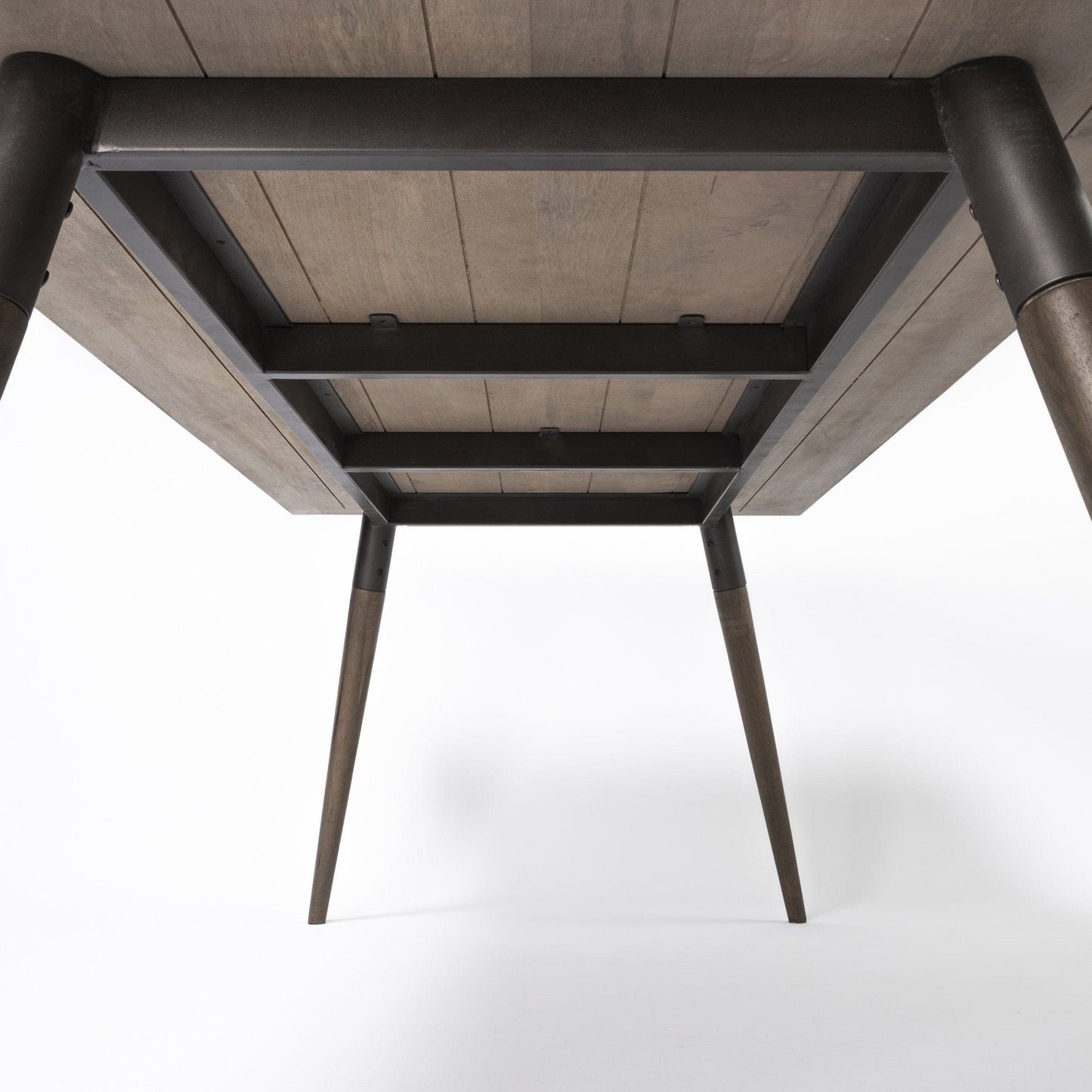 72" Dark Brown Solid Wood Dining Table - Homeroots - Flyclothing LLC
