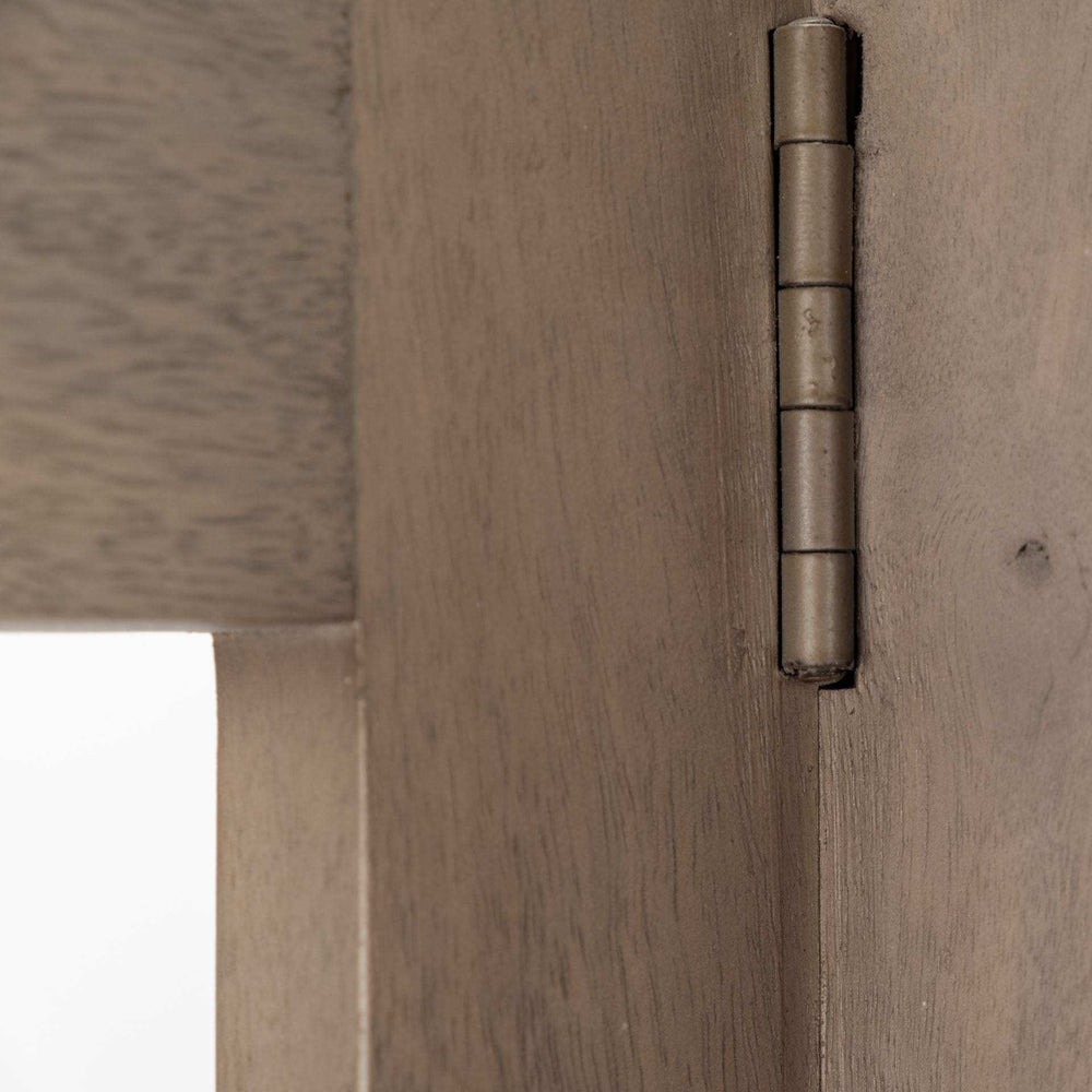 Light Brown Wood Shelving Unit With 4 Shelves - Homeroots - Flyclothing LLC