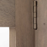 Light Brown Wood Shelving Unit With 4 Shelves - Homeroots - Flyclothing LLC