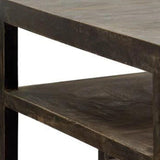 22" Brown Solid Wood Square End Table - Homeroots