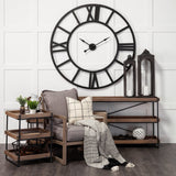 26" Brown Solid Wood Square End Table With Two Shelves - Homeroots - Flyclothing LLC