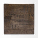 23" Brown Solid Wood Square End Table - Homeroots - Flyclothing LLC