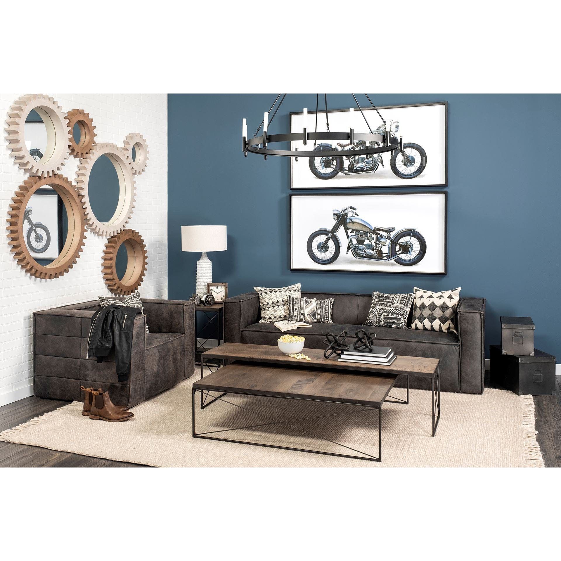 23" Brown Solid Wood Square End Table - Homeroots - Flyclothing LLC