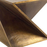 21" Brass End Table - Homeroots