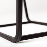 10" Clear Glass Frame Console Table - Homeroots - Flyclothing LLC