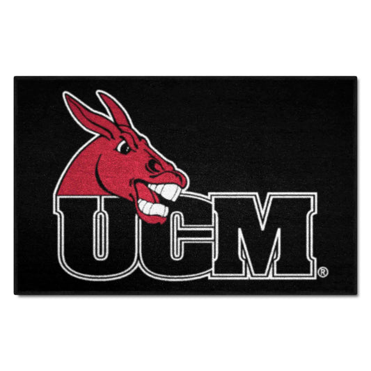 Central Missouri Mules Starter Mat Accent Rug - 19in. x 30in. - Central Missouri