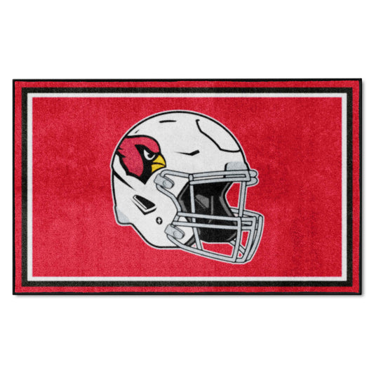 Arizona Cardinals 4ft. x 6ft. Plush Area Rug - Arizona Cardinals