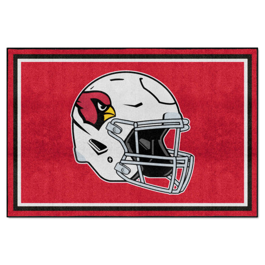 Arizona Cardinals 5ft. x 8 ft. Plush Area Rug - Arizona Cardinals