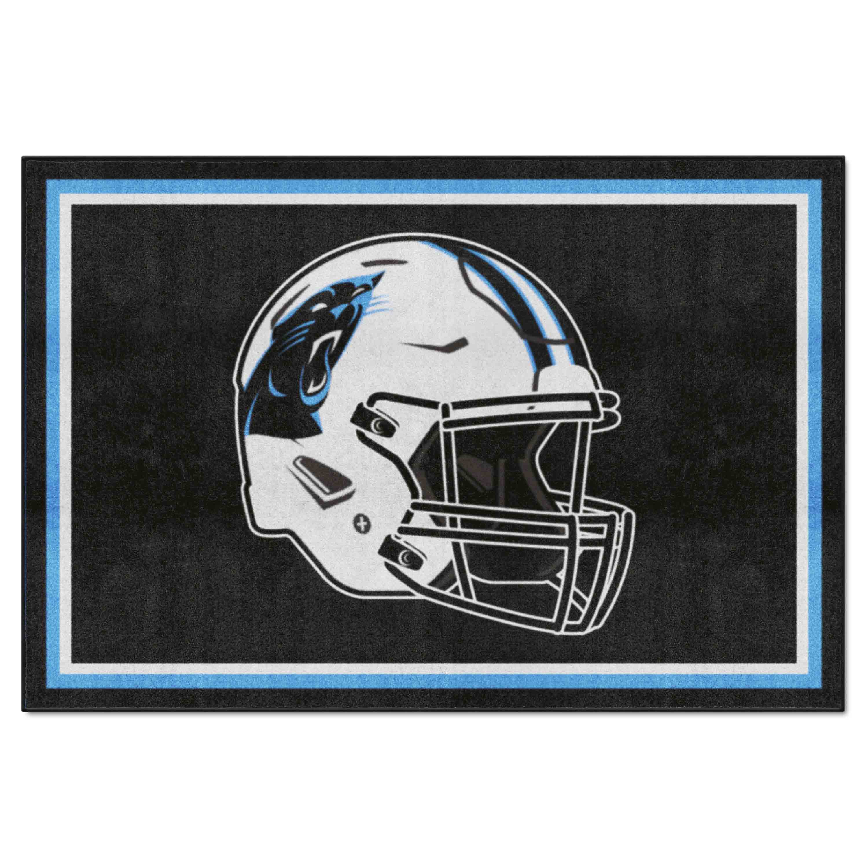 Carolina Panthers 5ft. x 8 ft. Plush Area Rug - Carolina Panthers