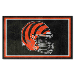 Cincinnati Bengals 4ft. x 6ft. Plush Area Rug - Cincinnati Bengals