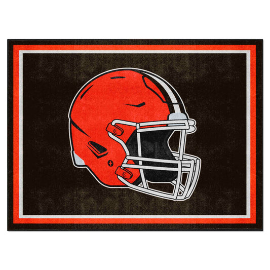Cleveland Browns 8ft. x 10 ft. Plush Area Rug - Cleveland Browns