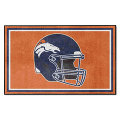 Denver Broncos 4ft. x 6ft. Plush Area Rug - Denver Broncos