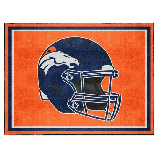 Denver Broncos 8ft. x 10 ft. Plush Area Rug - Denver Broncos