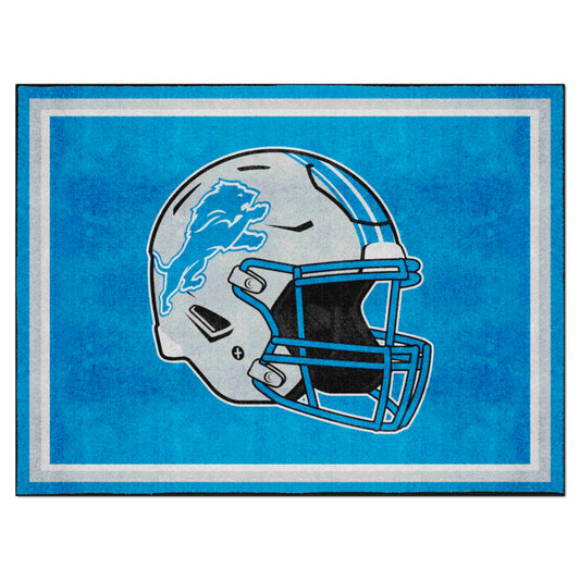 Detroit Lions 8ft. x 10 ft. Plush Area Rug - Detroit Lions