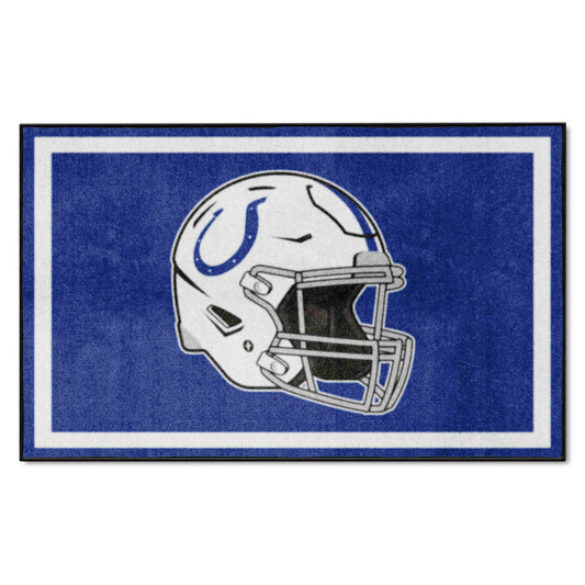 Indianapolis Colts 4ft. x 6ft. Plush Area Rug - Indianapolis Colts