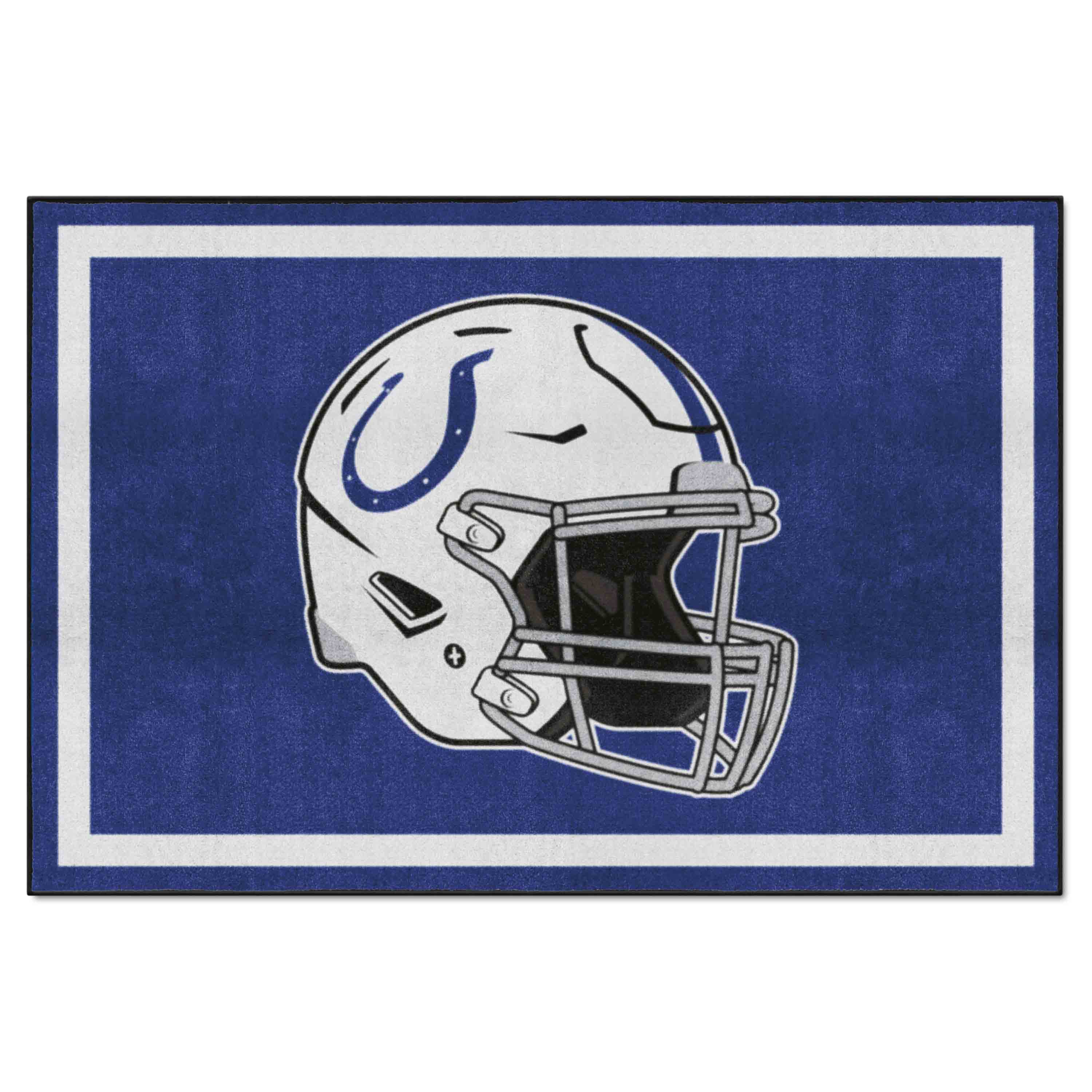 Indianapolis Colts 5ft. x 8 ft. Plush Area Rug - Indianapolis Colts