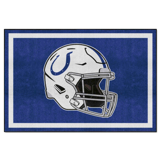 Indianapolis Colts 5ft. x 8 ft. Plush Area Rug - Indianapolis Colts