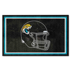 Jacksonville Jaguars 4ft. x 6ft. Plush Area Rug - Jacksonville Jaguars