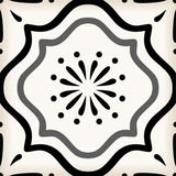 7" X 7" Black And White Mosaic Peel And Stick Removable Tiles - Homeroots - Flyclothing LLC