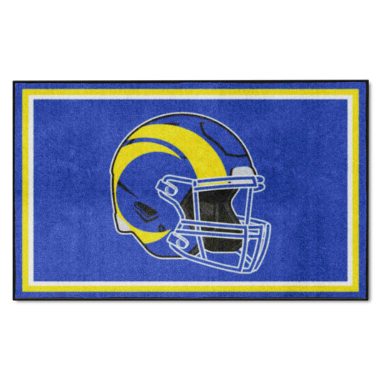 Los Angeles Rams 4ft. x 6ft. Plush Area Rug - Los Angeles Rams
