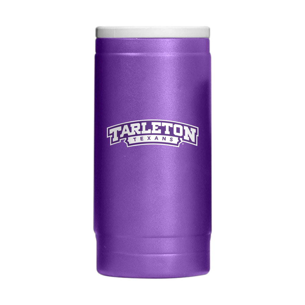 Tarleton State 12oz Flipside Powdercoat SlimCan Coolie - Logo Brands - Flyclothing LLC