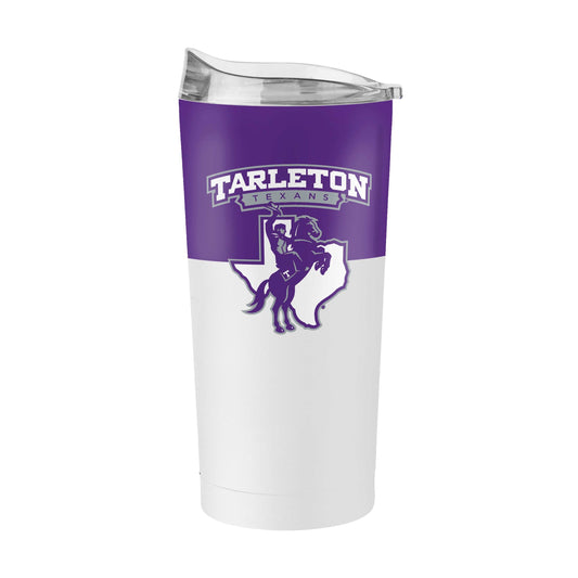 Tareleton State 20oz Colorblock Powder Coat Tumbler - Logo Brands - Flyclothing LLC