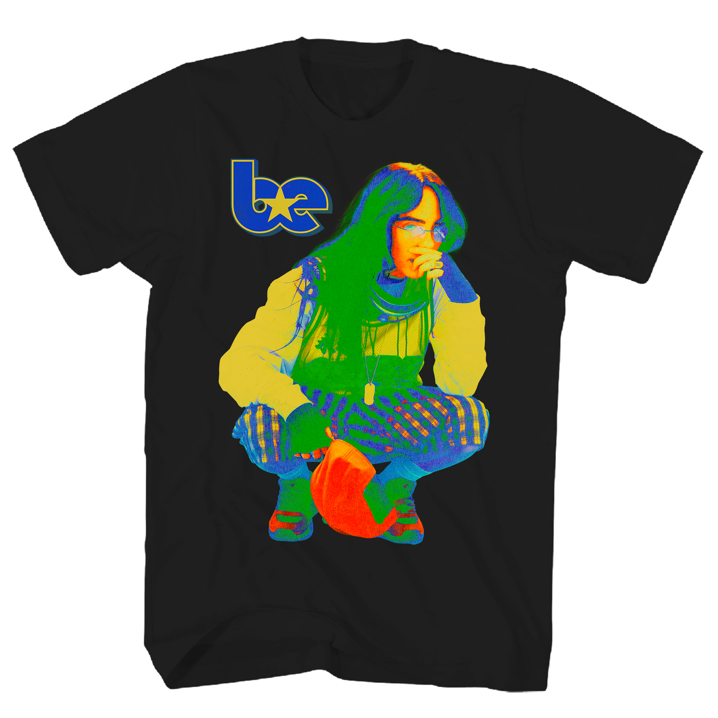 BILLY EILISH BE DESIGN RECYCLED ECO MAX BLACK TEE