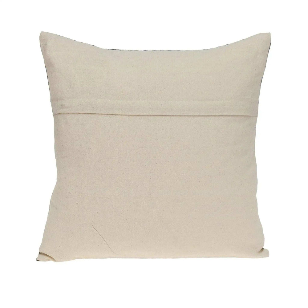 Gray And Blue Aztec Diamond Throw Pillow - Homeroots - Flyclothing LLC