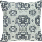 Gray Aztec Design Throw Pillow - Homeroots - Flyclothing LLC