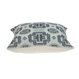 Gray Aztec Design Throw Pillow - Homeroots