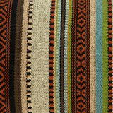 14" X 24" Brown and Beige Cotton Throw Pillow With Fringe - Homeroots - Flyclothing LLC